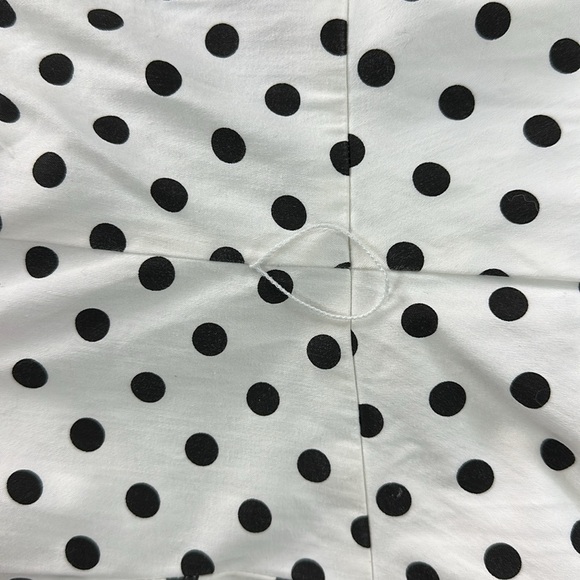 Small flirty polkadot dress, peeking petticoat fun! - Picture 13 of 13